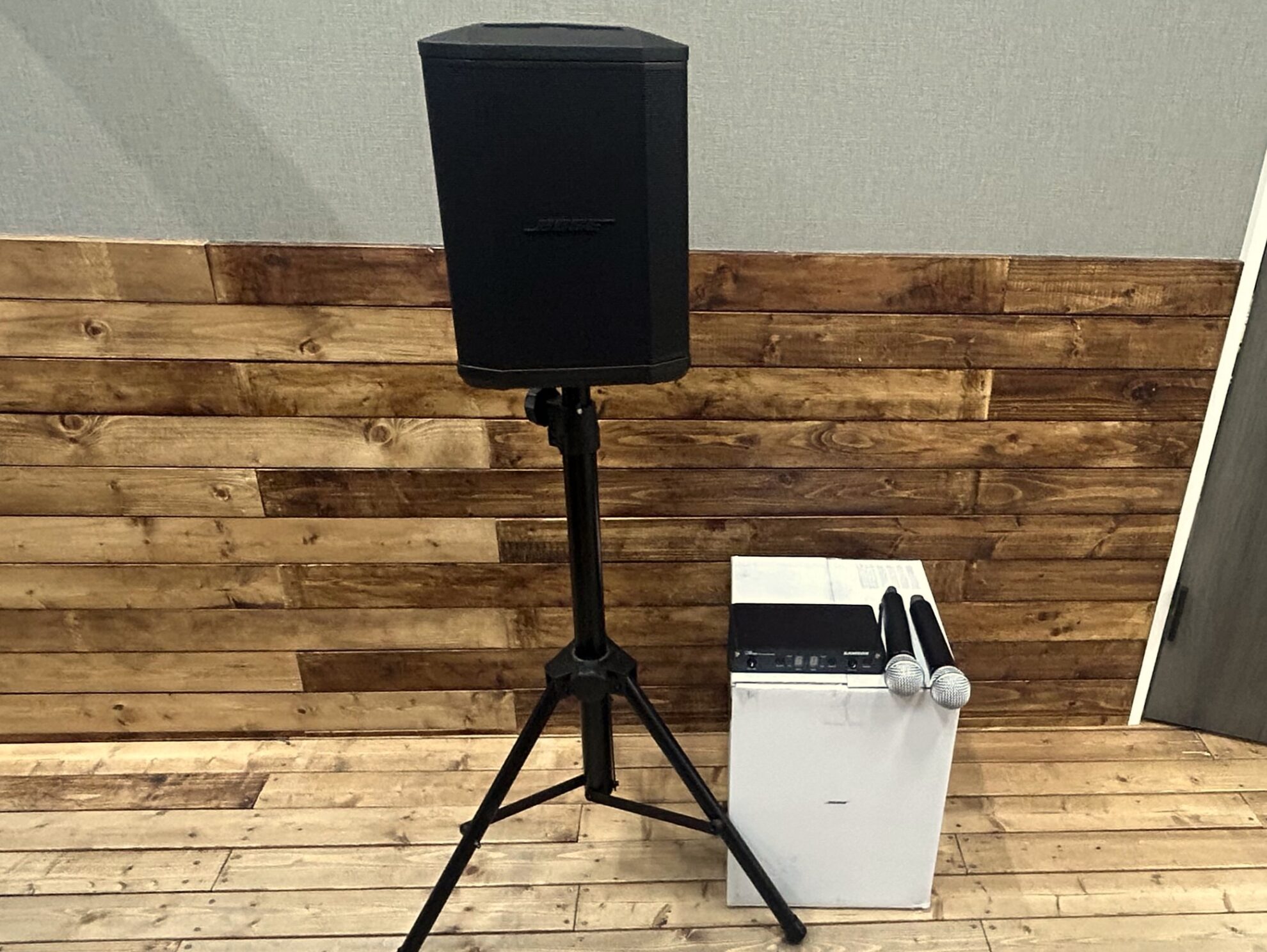 PAシステムBOSE（ワイヤレスマイク付き）